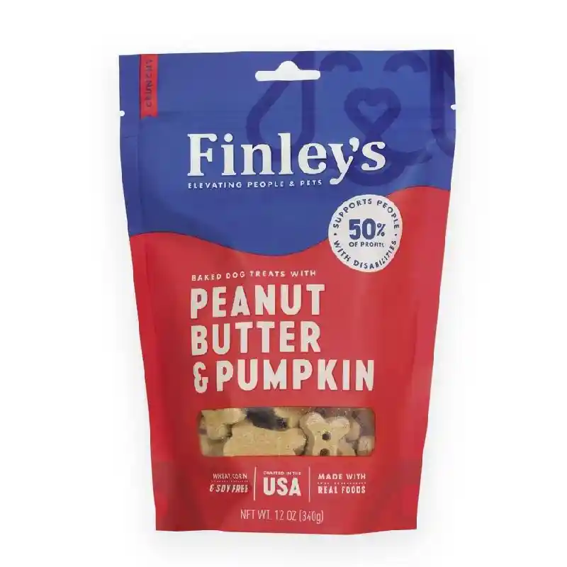 Finley's Peanut Butter & Pumpkin Crunchy Biscuit 12-oz
