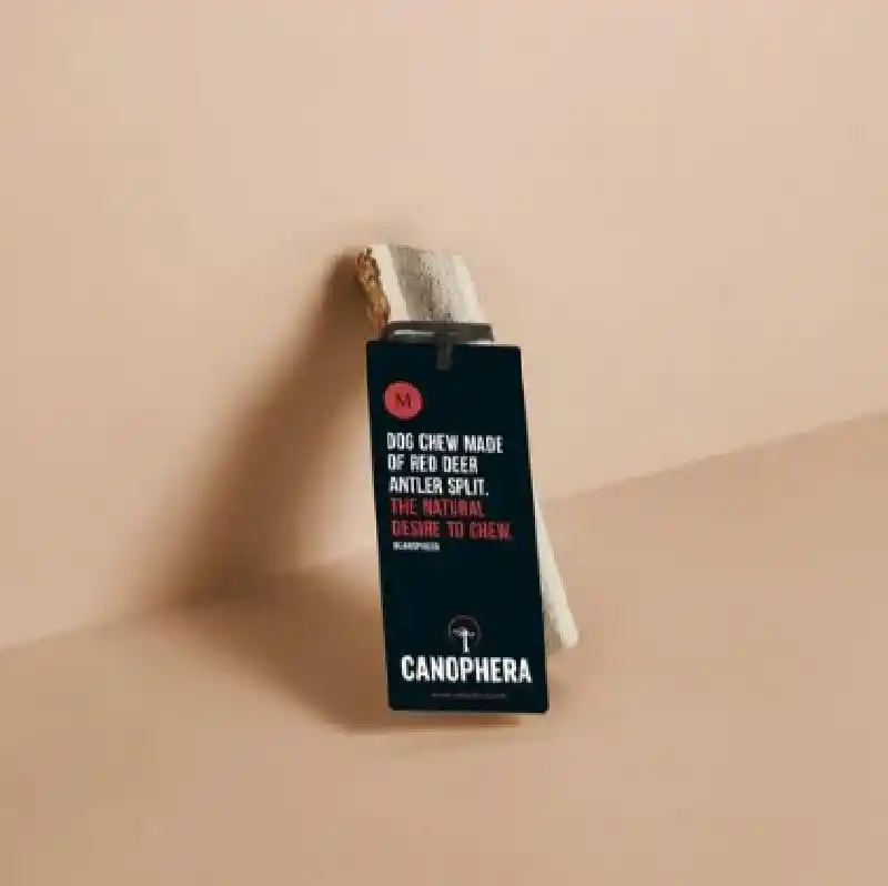 Canophera Dog Split Red Deer Antler Medium