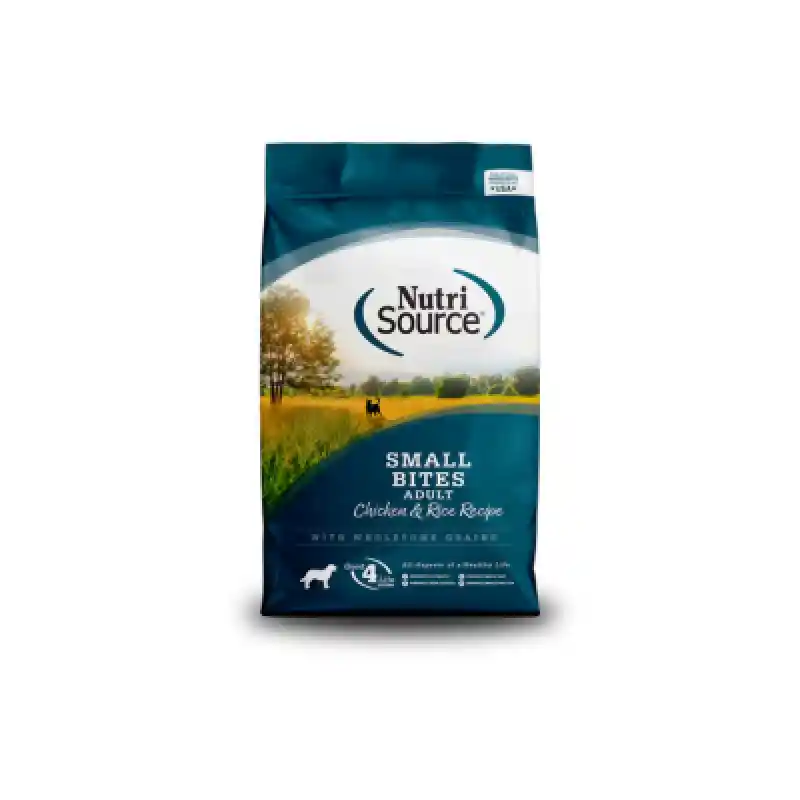Nutrisource Dog Chicken & Rice Small Bites 4#
