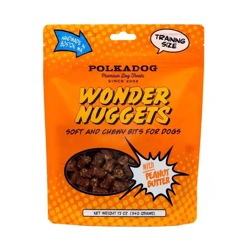 Polka Dog Wonder Nuggets PB 12oz