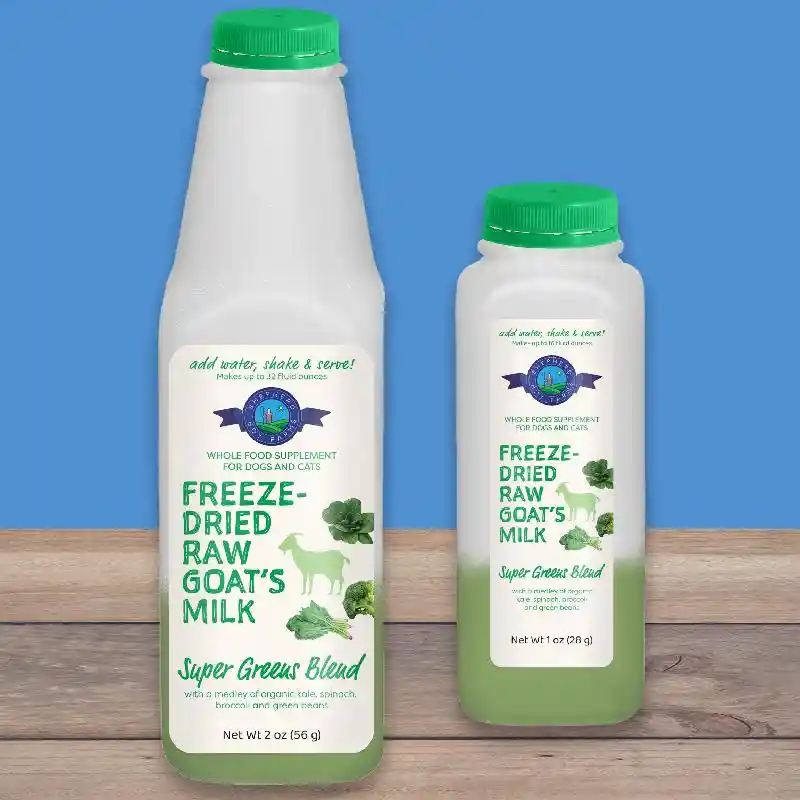 Shepherd Boy Farms Fd Raw Goats Milk Green Blend 1oz (16oz)