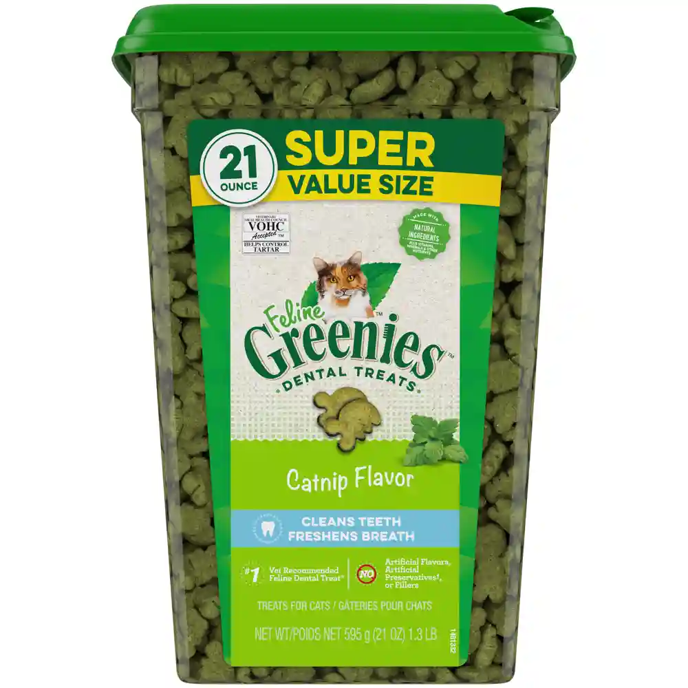 Greenies Cat Treats Catnip 21oz
