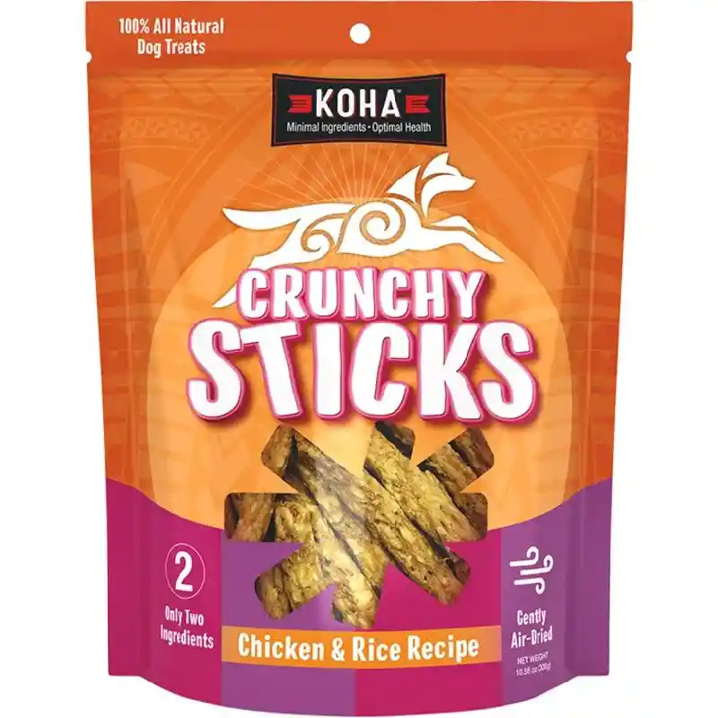 Koha Dog Crunchy Sticks Chicken 10.58oz