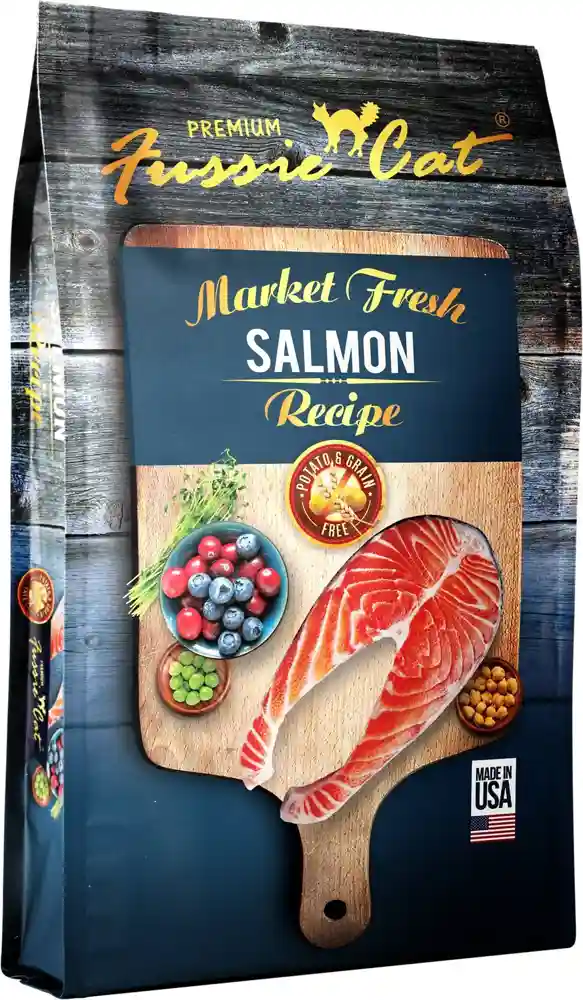 Fussie Cat Market Fresh Salmon 10#