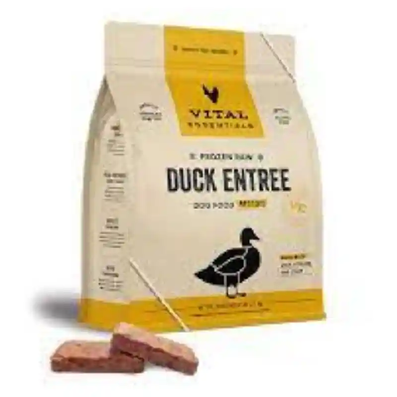 VE Dog Frozen Raw Duck Patties 6#