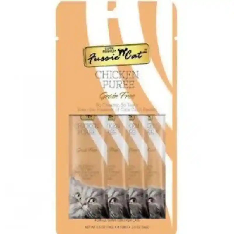Fussie Cat GM Puree Chicken .5oz 4pk