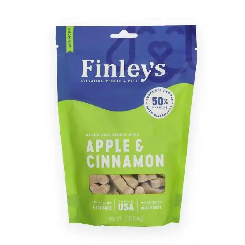 Finley's Crunchy Apple/Cinnamon Biscuits 12oz