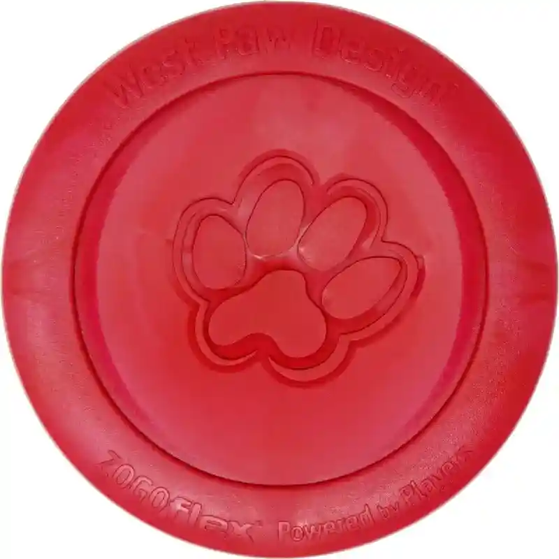 West Paw Small Zisc Ruby Red