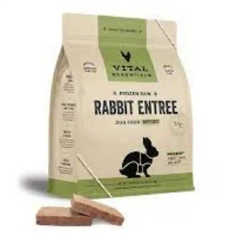 Vital Essentials Frozen Raw Duck Patties Entree For Dogs 6-lb