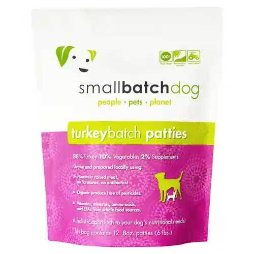 Small Batch Dog Frozen Turkey Sliders 3#