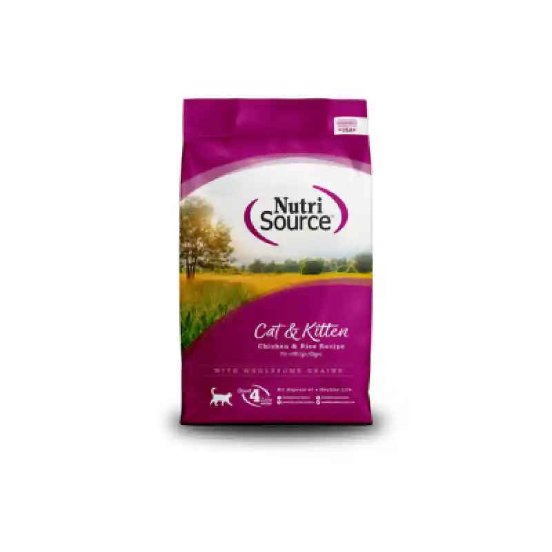 Nutrisource Cat & Kitten Chicken/Rice 4#