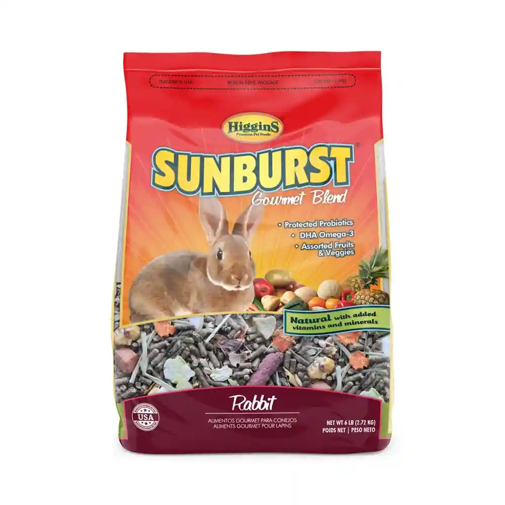 Sunburst Gourmet Blend Rabbit - 6lb Bag