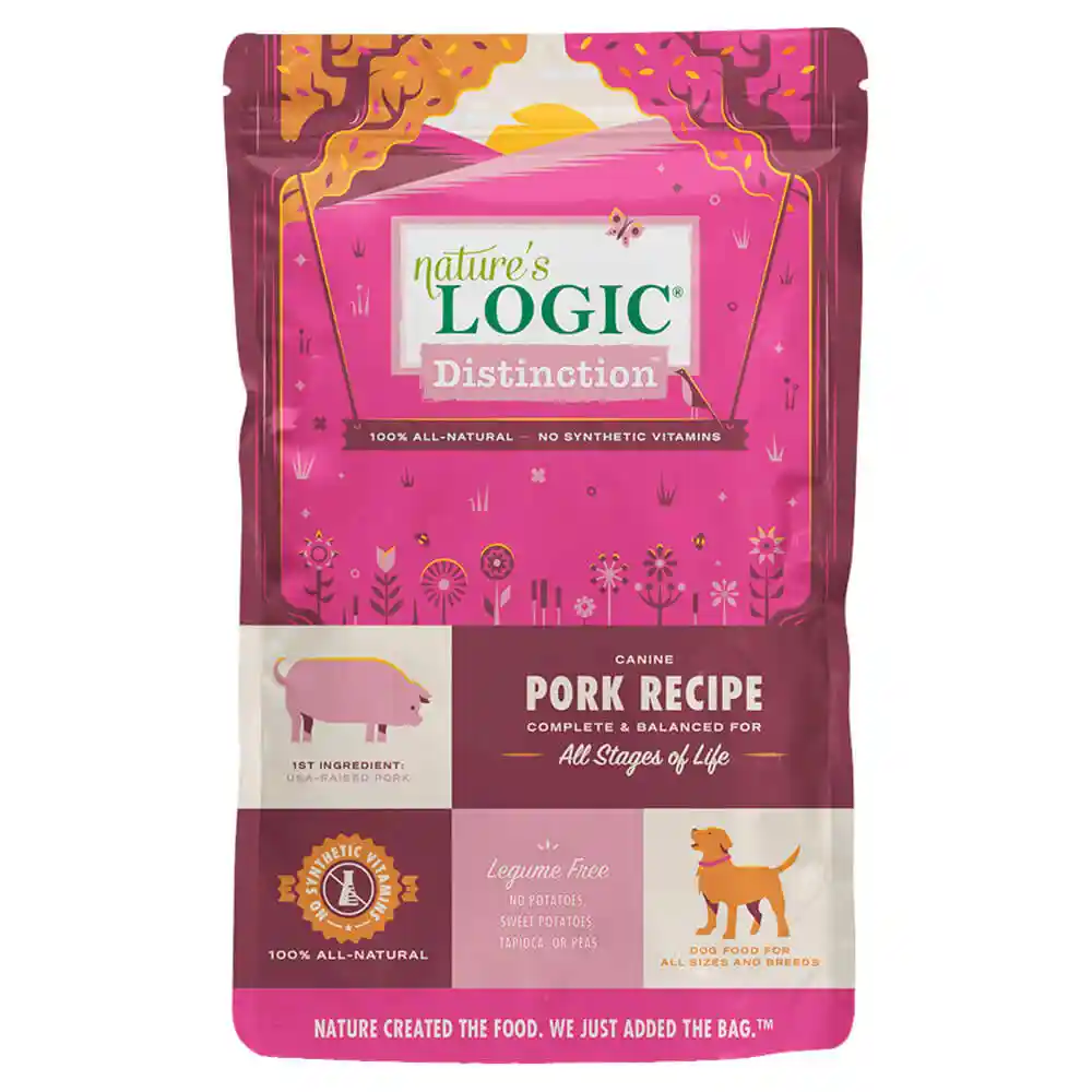Nature's Logic Dog Distinction Pork 24#