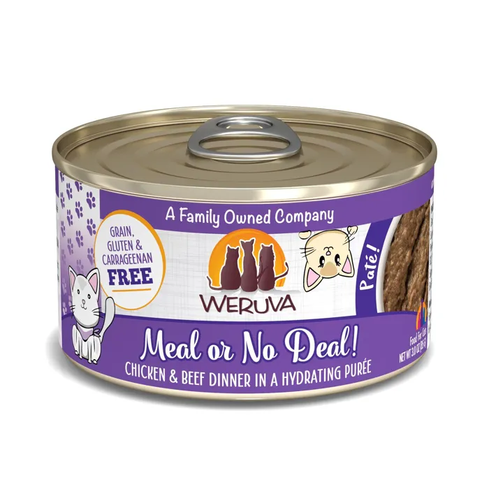 Weruva Cat Pate Meal or No Deal 3oz