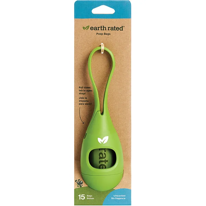 Earth Rated Poop Bag Holder Leash 2.0