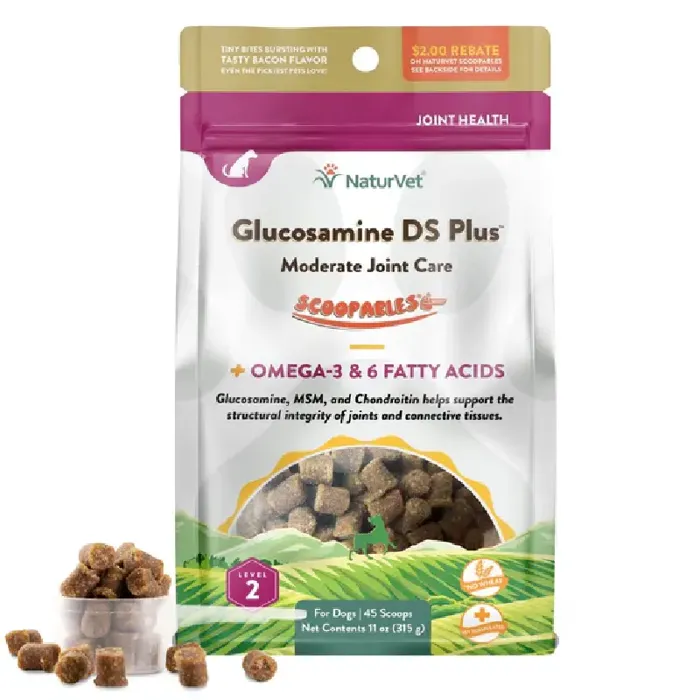 NaturVet Glucosamine DS Plus Tablets 120ct