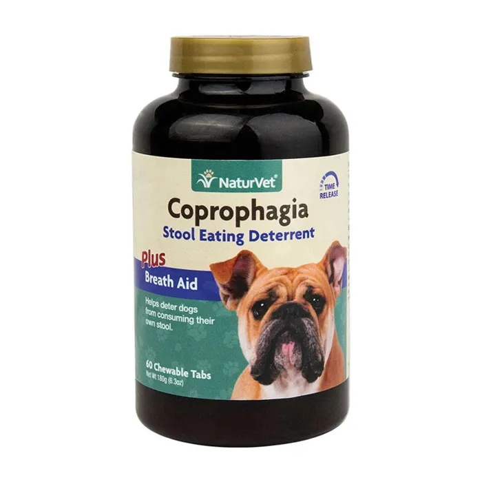 NaturVet Coprophagia Deterrent SEP 60ct