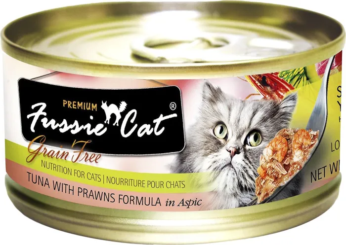 Fussie Cat Tuna with Prawns 2.82 oz