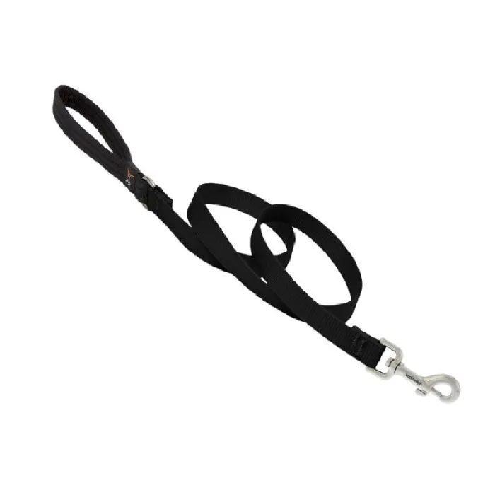 Lupine 3/4" Black 6'Leash