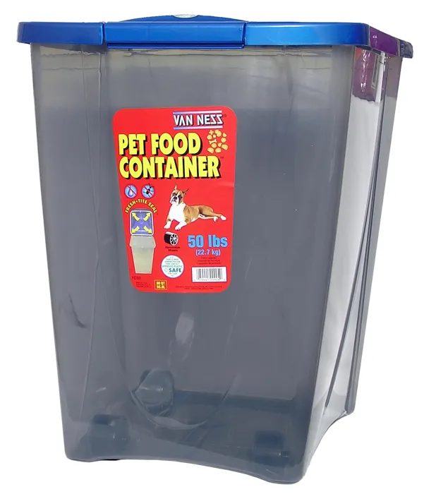 Van Ness Pet Food Container 50 Lbs