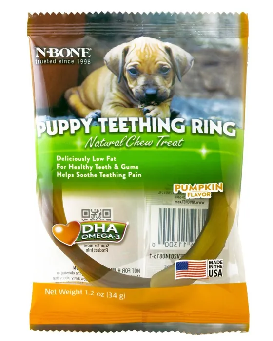 NBone USA Teething Ring Pumpkin