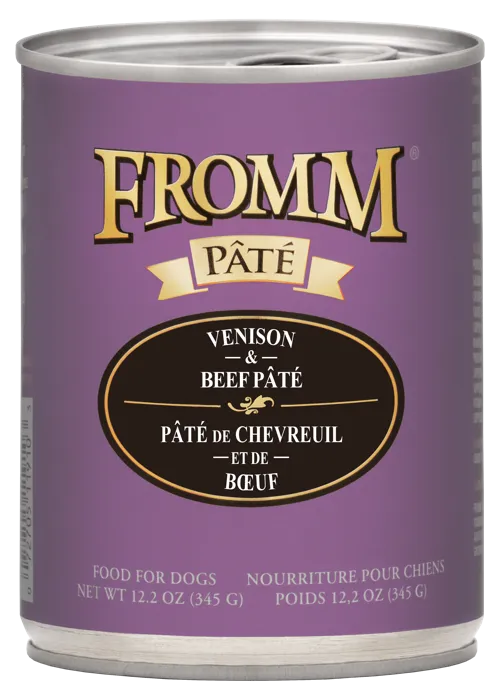 Fromm Dog Venison/Beef Pate 12.2oz