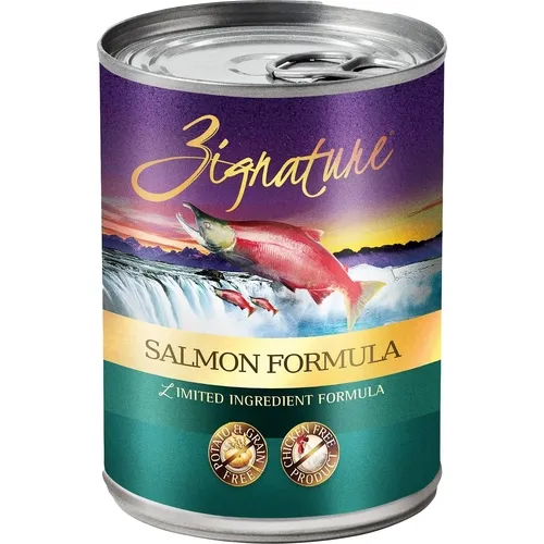 Zignature Salmon Dog Can 13oz