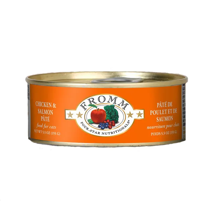 Fromm Cat 4 Star Chicken/Salmon Pate 5.5oz