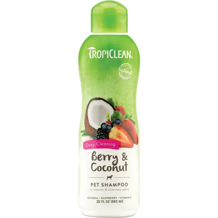 Tropiclean Berry/Coconut Shampoo 20oz