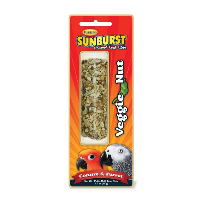 Sunburst Avian Treat Stick Veggie/Nut 2.2oz