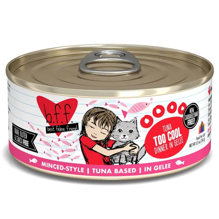 BFF Cat Too Cool Minced Tuna 5.5oz