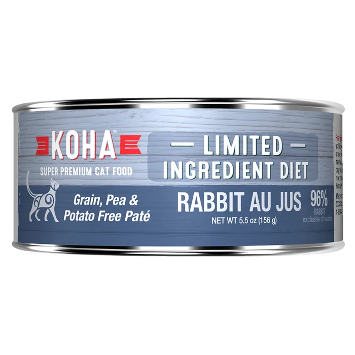 Koha Cat LID Rabbit Pate 5.5oz
