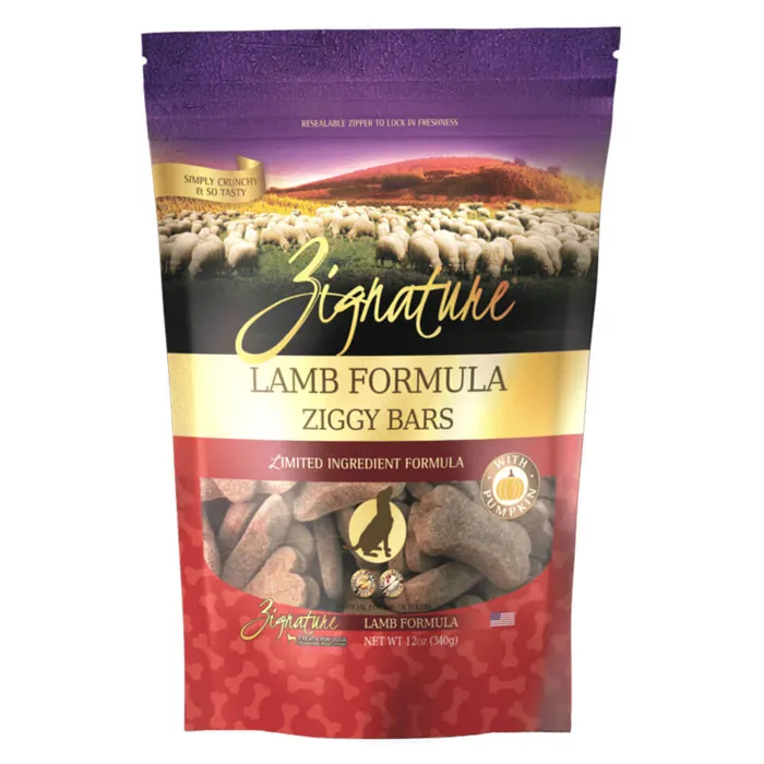 Zignature Ziggy Bars Lamb 12oz