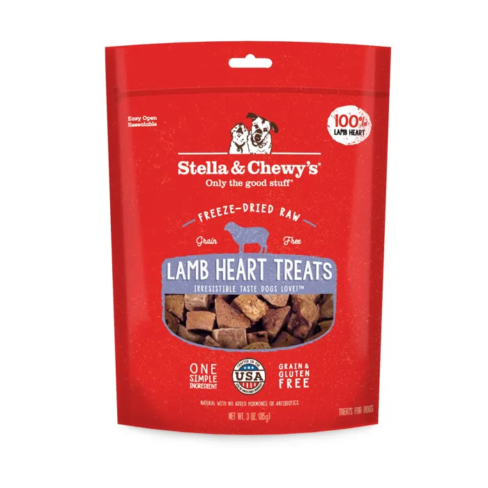 Stella & Chewy's FD Lamb Heart Treat 3oz