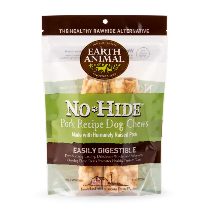 Earth Animal No Hide Pork 7" 2pk