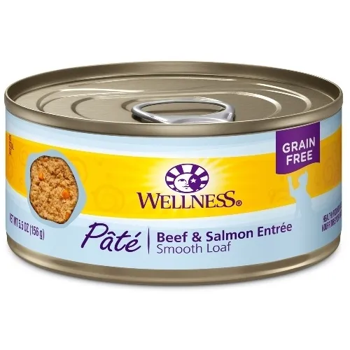 Wellness Beef & Salmon Cat 5.5oz