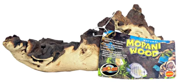 African Mopani Wood Small 6-8"