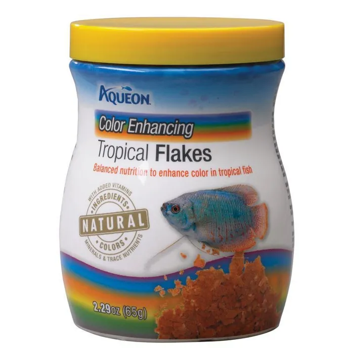 Aqueon Tropical Color Flake Food 2.29oz