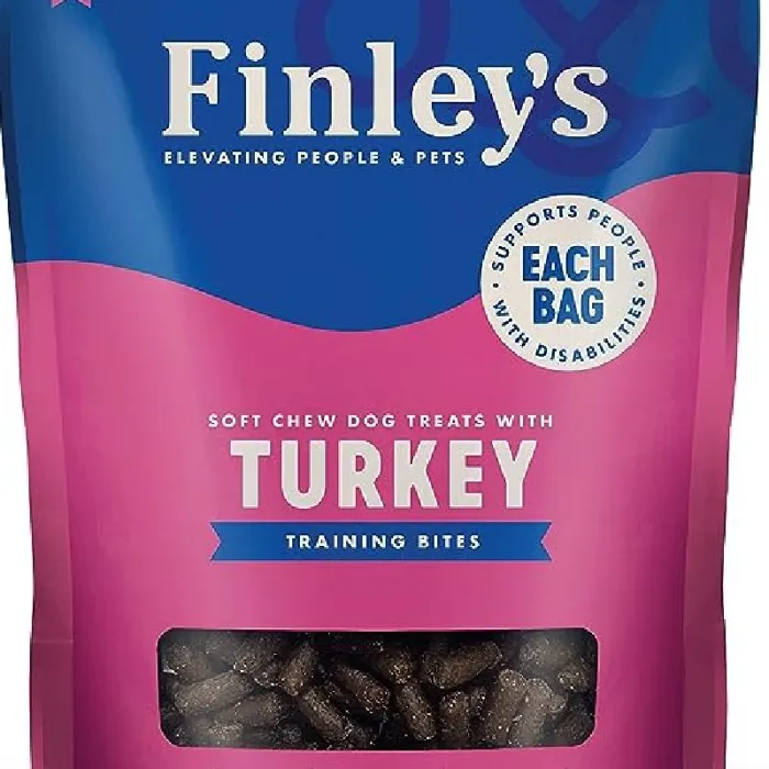 Finley's Dog Soft Treat Bites Turkey 6oz