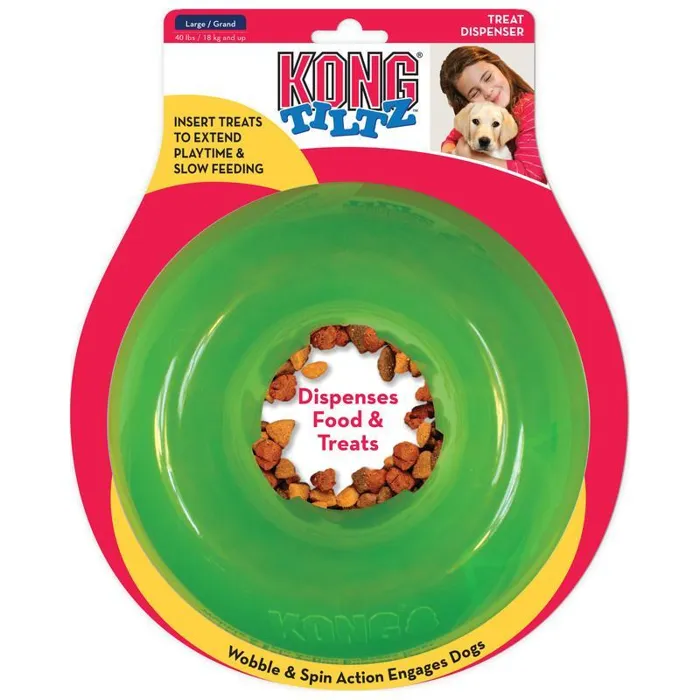 Kong Tiltz Treat Dispenser Lg