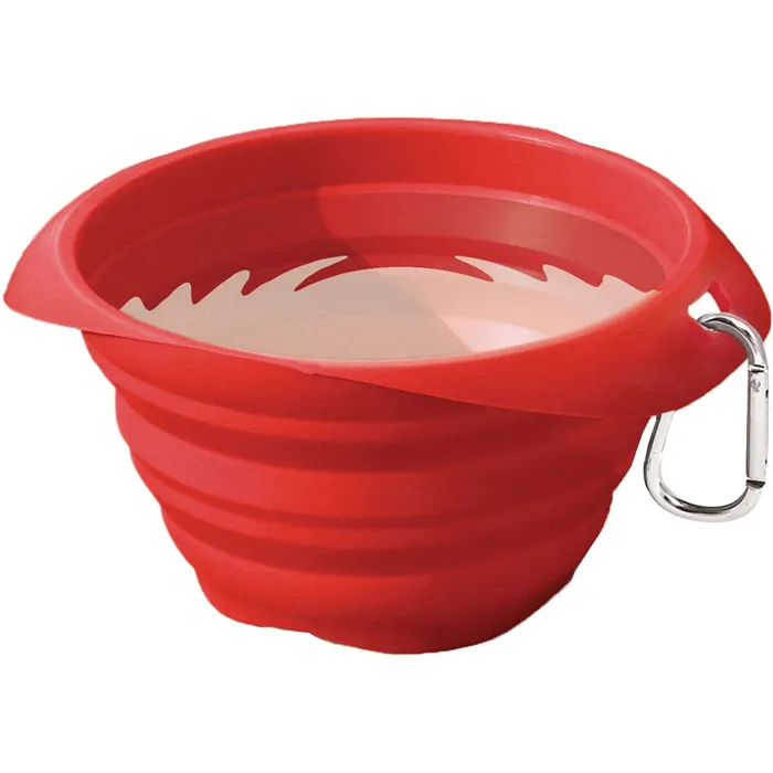 Kurgo Collapse Bowl Red