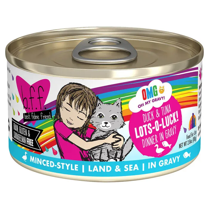 BFF OMG Lots-O-Luck Duck & Tuna 2.8oz