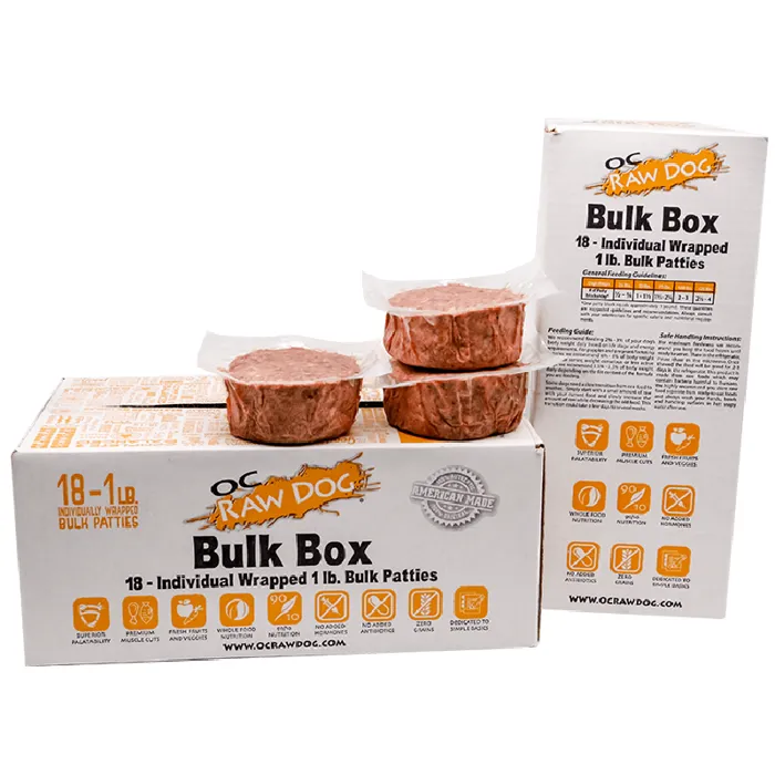 OC Raw Frozen Chicken 18# Box