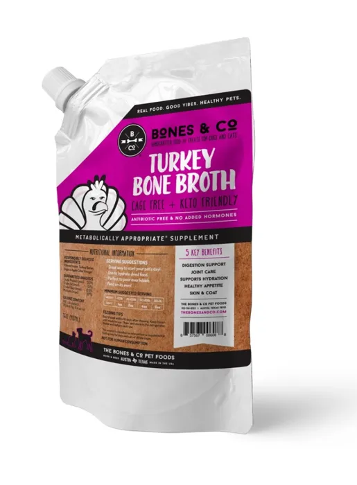Bones & Co Frozen Turkey Bone Broth 16oz