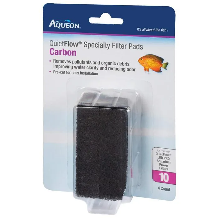 Aqueon Pad Mini Carbon QF10 4pk
