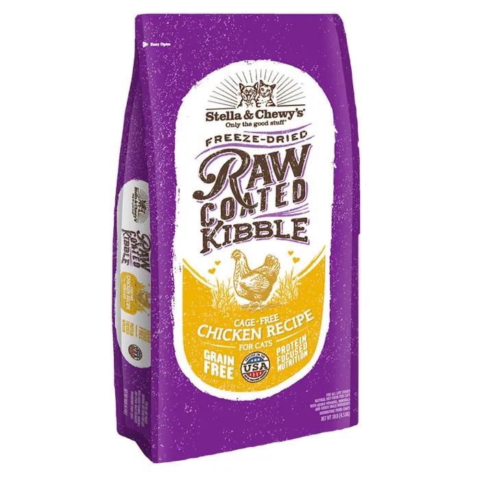 Stella & Chewy's Cat Raw Coated Chicken 10#