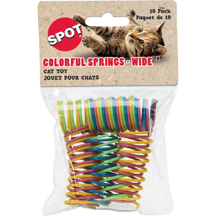 Spot Cat Colorful Wide Springs 10pk