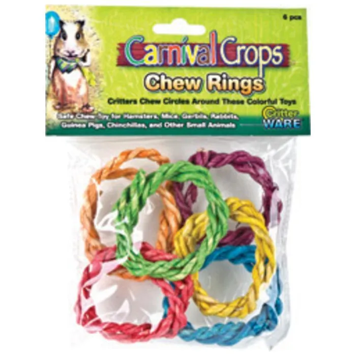 Ware Color Chew Rings 6 pc