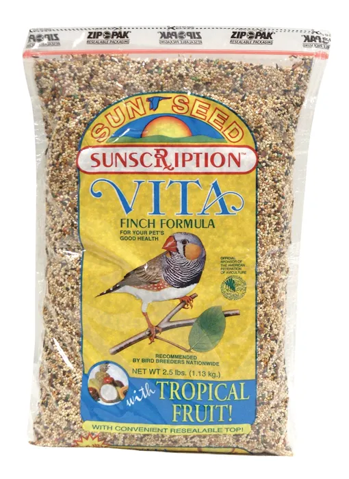 Sun Seed Finch Vita Mix 2.5 Lbs