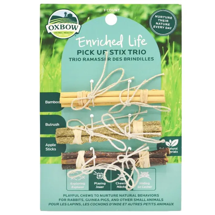 Oxbow Chews Pick Up Stix Trio